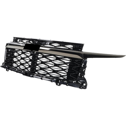 Findmall Black Front Upper Grille Molding Trim Replacement for Traverse Z71 2024-2026 26588990