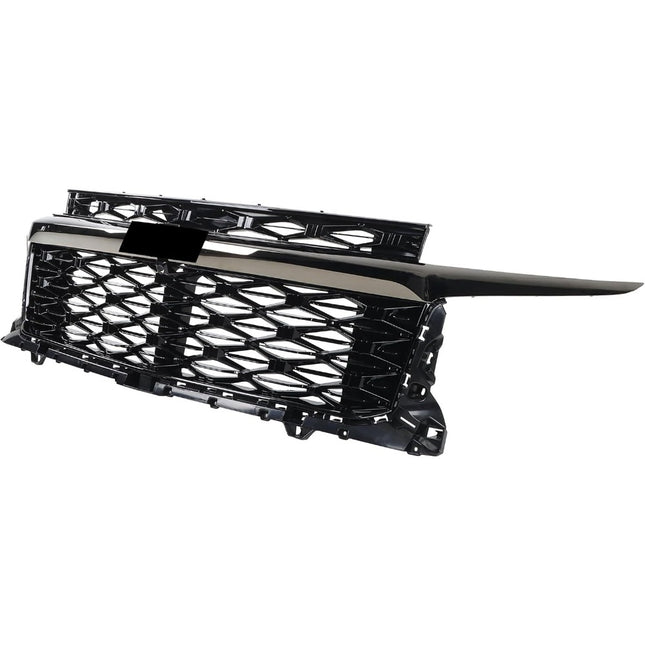 Findmall Black Front Upper Grille Molding Trim Replacement for Traverse Z71 2024-2026 26588990