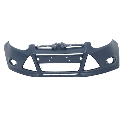 Findmall Primed Front Bumper Cover Replacement for 2012-2014 Ford Focus Sedan Hatchback