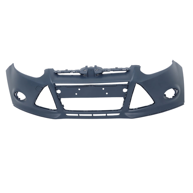 Findmall Primed Front Bumper Cover Replacement for 2012-2014 Ford Focus Sedan Hatchback