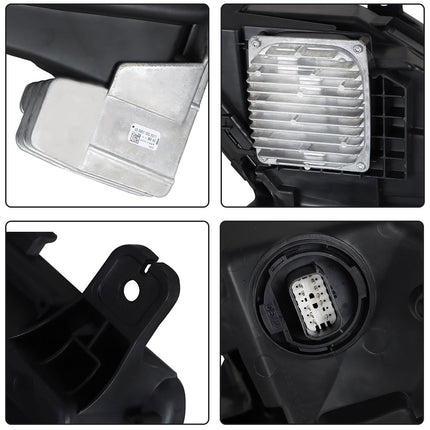 Findmall Headlight Headlamp Assembly Driver Side Left LH Replacement for XT4 2019 2020 2021 Replacement for 84067980