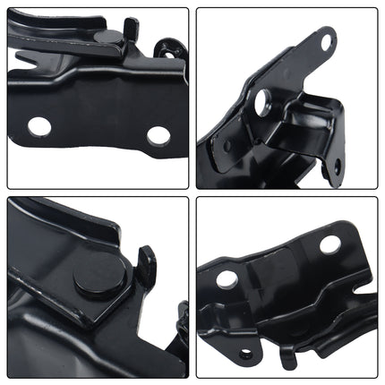 Findmall Set of 2 Hood Hinges Replacement for Impreza Replacement for Impreza 2017-2023 Replacement for 57260FL01A9P SU1236110 57260FL00A9P SU1236111, Black, Easy installation