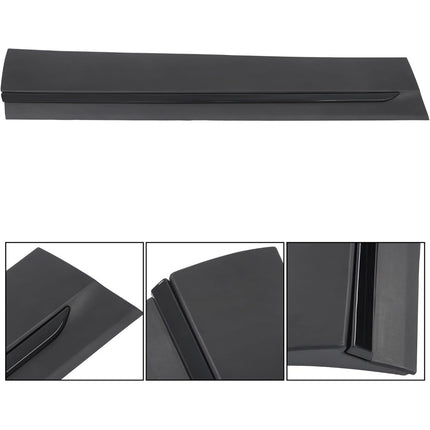 Findmall Front Left Lower Door Molding for 2019-2022 Honda Pilot, Gloss Black