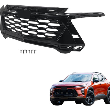 Findmall Black Front Upper Bumper Grille Replacement for Trax ACTIV 2024-2025 42862301