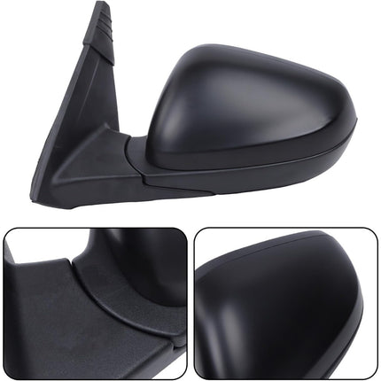 Findmall Exterior Side View Mirror Assembly Replacement for Trax 2024-2025 with Heat without Blind Spot Detection Left