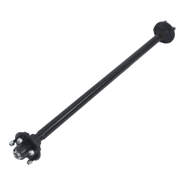 Findmall 2,000 lb Trailer Axle with U-Bolt Kit, 5 on 4.5 in, 47.5 in Hub Face