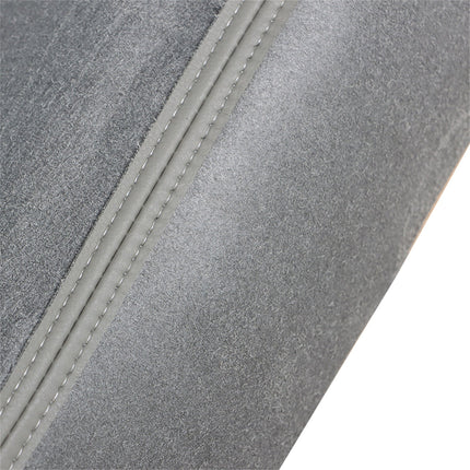 Findmall Gray Center Console Armrest Lid Leather Protector Cover Replacement for 2002-2008 Ram