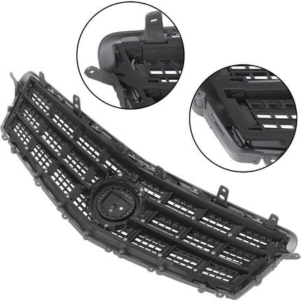 Findmall Front Upper Grille with Trim Molding Replacement for ATS 2013-2014 23490309