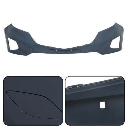 Findmall Front Upper and Lower Bumper Cover Set Replacement for 2018-2019 Chevrolet Equinox LT