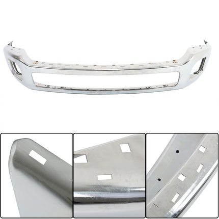Findmall Chrome Steel Front Bumper Face Bar Replacement for 2011-2016 Ford F-250 and F-350 Super Duty, BC3Z-17757-B, FO1002416