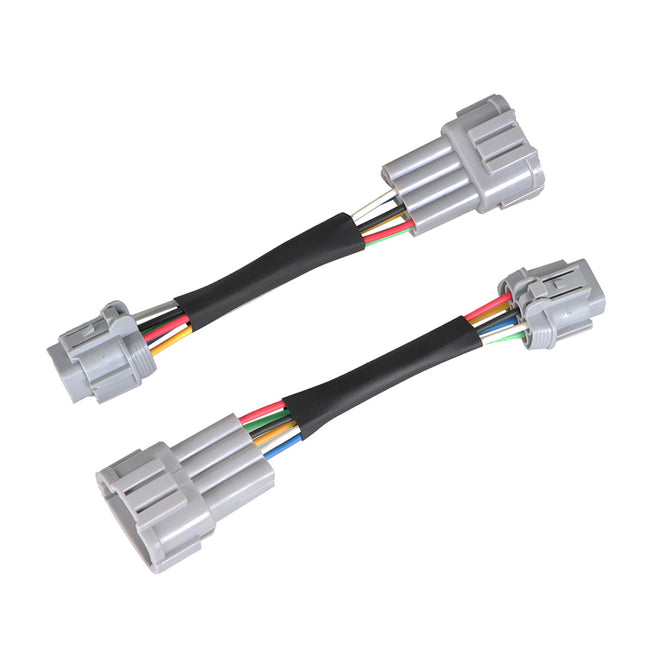 Findmall Headlight Conversion Adapters Wiring Harness Replacement for 2003-2005 350z HID Wiring 8 to Headlight 6