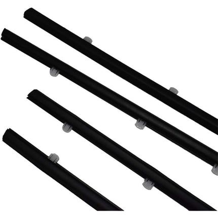 Findmall Rubber Window Weatherstrip Kit for 2012-2015 Honda Civic, 4-Piece