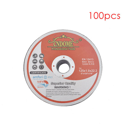 100 Pack 5"x.040"x7/8" Cut-Off Wheel - Metal & Stainless Steel Cutting Discs