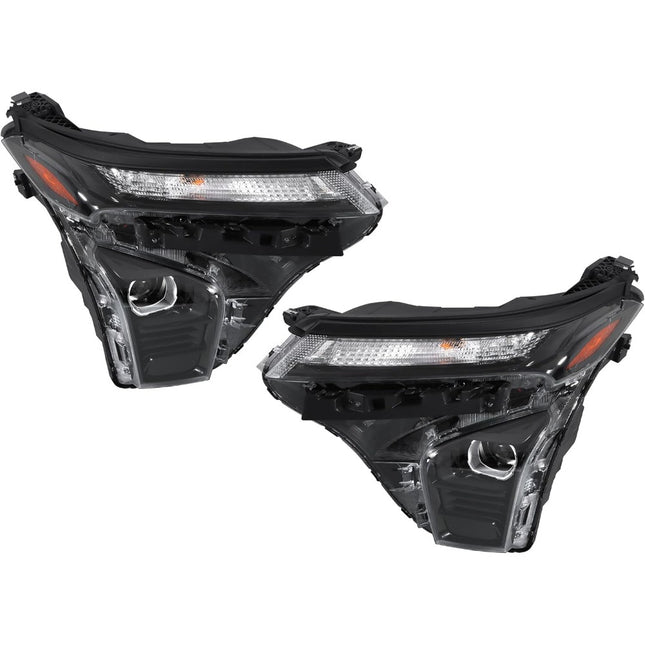 Findmall Headlight Assembly Pair Replacement for Trax LS RS 2024-2025