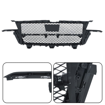 Findmall Black Honeycomb Front Grille with Camera Hole Replacement for Escalade and Escalade ESV 2021-2023 84830289
