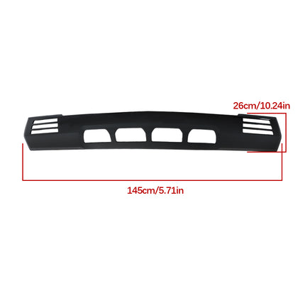 Findmall Front Bumper Lower Skid Plate for 2022-2023 Chevrolet Silverado 1500, Black, Replacement for 84878993