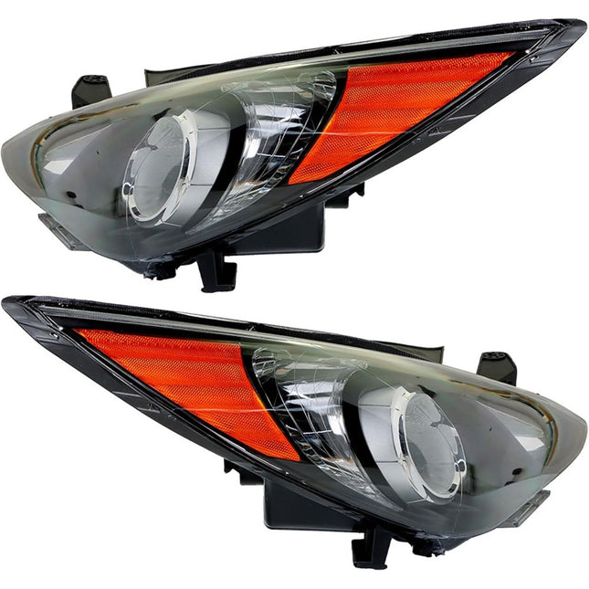 Findmall Headlight Assemblies for 2011–2014 Hyundai Sonata Front Left and Right