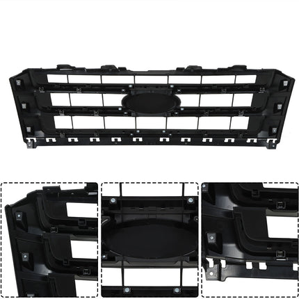 Findmall Gloss Black Front Upper Grille Replacement for 2015-2017 Expedition
