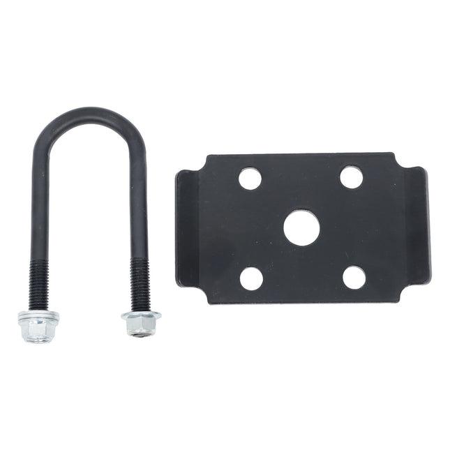 Findmall 2,000 lb Trailer Axle with U-Bolt Kit, 5 on 4.5 in, 49 in Hub Face