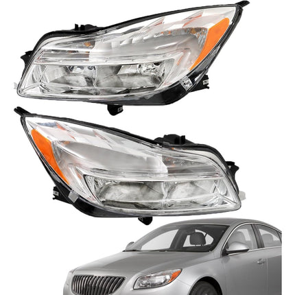 Findmall Headlights Assembly Replacement for Regal 2011-2013 GM2502353