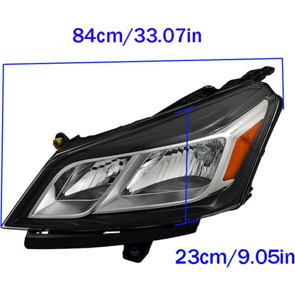 Findmall Driver Side Headlights Assembly Halogen Replacement for Traverse 2013-2017 Housing Chrome Lamp LH 1PC 84262931