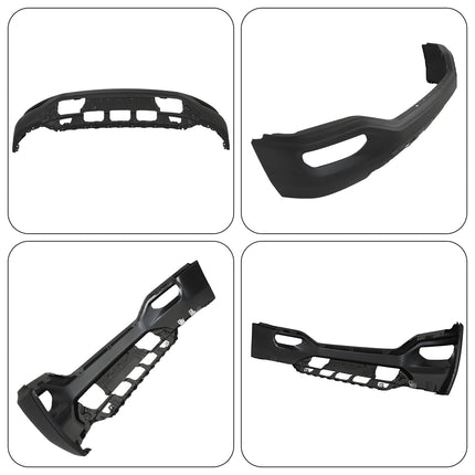 Findmall Primed Steel Front Bumper Face Bar without Parking Sensor Holes Replacement for 2016-2018 GMC Sierra 1500, 23381975, GM1002865