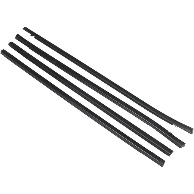 Findmall Window Weatherstrip Molding Kit for 2016-2019 Honda Civic Sedan, 4-Piece