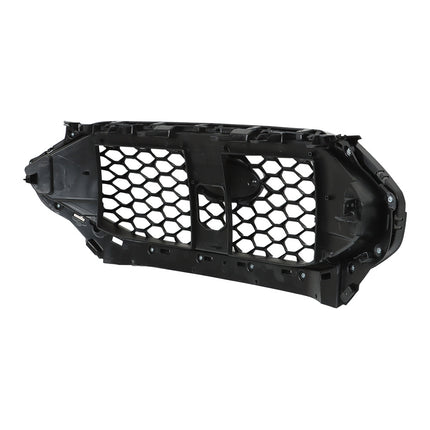 Findmall Front Grille Upper without Camera Slot Glossy Black Honeycomb Style Replacement for Edge ST 2019-2020
