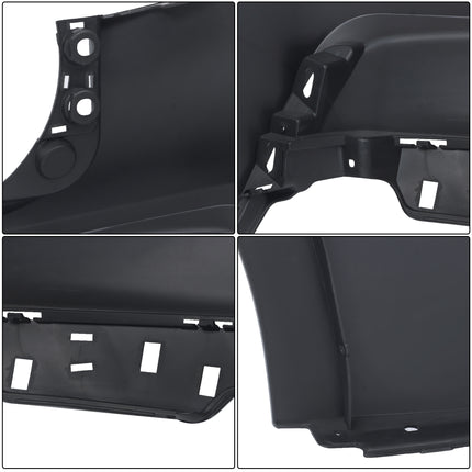 Findmall Rear Upper Bumper Cover for 2017-2020 Acura MDX, Sensor Holes, Primed