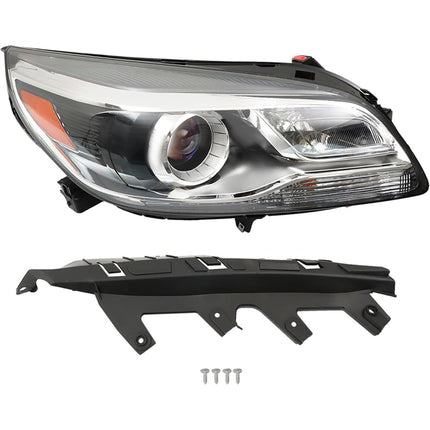 Findmall 1 Pc Headlight Assembly Right Side Replacement for 2013-2015 Malibu/ 2016 Malibu Limited Headlamp RH GM2503400
