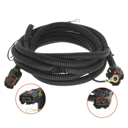Findmall Fog Light Wiring Harness Replacement for 2007-2014 Chevy Silverado 1500 2500 HD 3500 HD