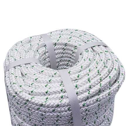 findmall 3/8 Inch Double Braid Polyester Rope Heavy Duty Pulling Rope for Tree Work Camping Swings