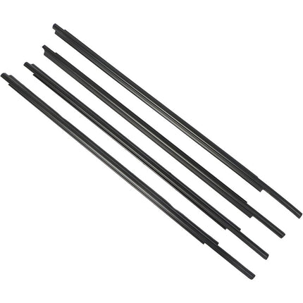 Findmall Door Belt Weatherstrip Molding Kit for 2008-2020 Toyota Sequoia, 4-Piece