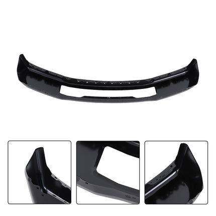 Findmall Black Steel Front Bumper Face Bar without Fog Light Holes Replacement for 2017-2019 Ford F-250 and F-350 Super Duty, HC3Z-17757-AB, FO1002440