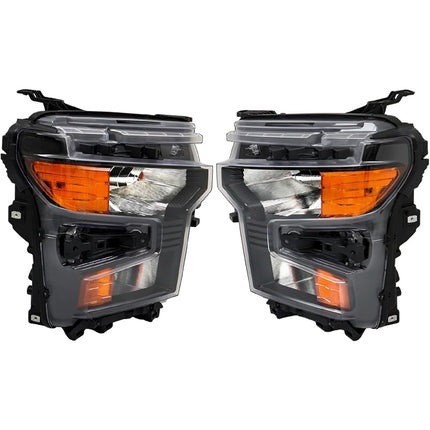 Findmall Headlight Replacement for Silverado 1500 Front LH RH