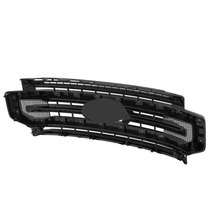 Findmall Front Grille Upper Black Chrome Replacement for F250
