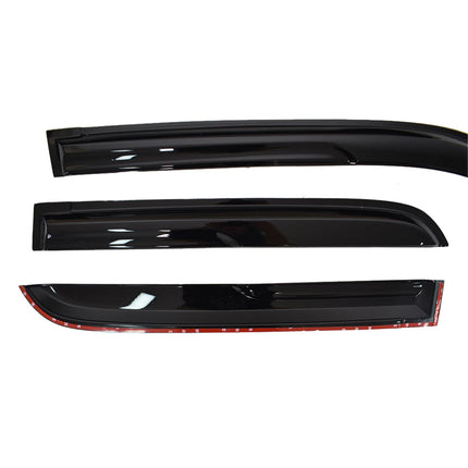 Findmall Side Window Vent Visor Rain Guard Shade Replacement for 2010-2018 Toyota 4Runner