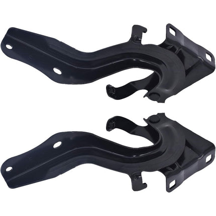Findmall Black Car Hood Hinge Driver and Passenger Side Replacement for 2014-2017 Nissan Rogue