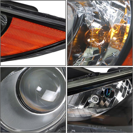 Findmall Headlight Assemblies for 2011–2014 Hyundai Sonata Front Left and Right