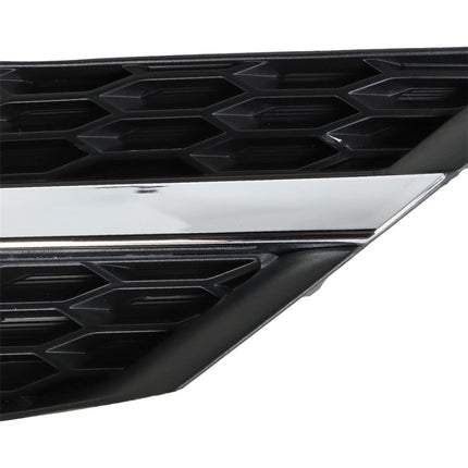 Findmall Left and Right Front Bumper Grille Set for 2013-2015 Toyota RAV4, Matte Black