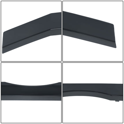 Findmall 3PCS Front Upper Grille Molding Trim Glossy Black Replacement for Flex 2009 2010 2011 2012