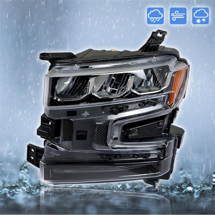 Findmall Headlights Assembly Replacement for Silverado 1500 2019-2020