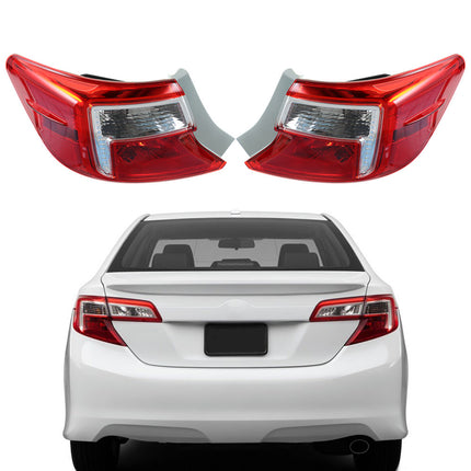 Findmall Outer Tail Light Assembly for 2012-2014 Toyota Camry, Left, Right or Pair