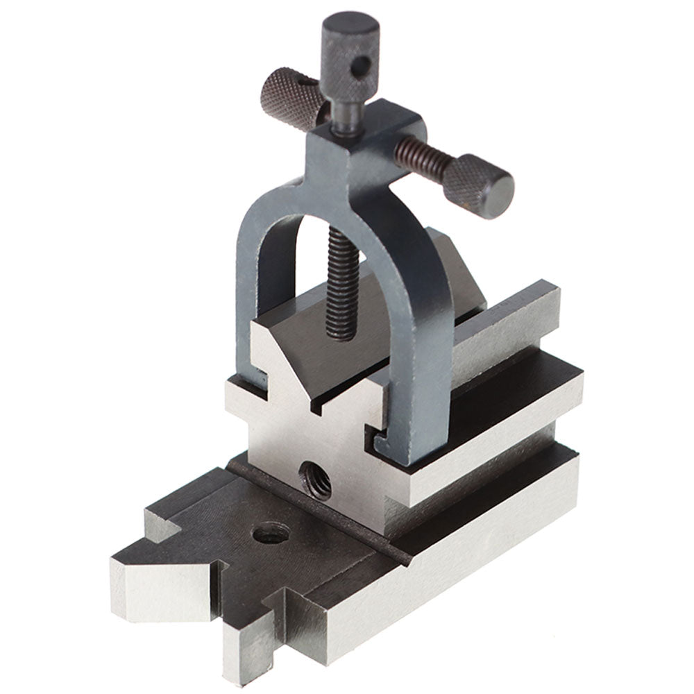 All Angle V-block & Clamp .0003 Hardened Steel Holding Capacity 1-5/16"