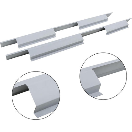 Findmall Rocker Panel Pair for 2007-2017 Lincoln Navigator, Silver