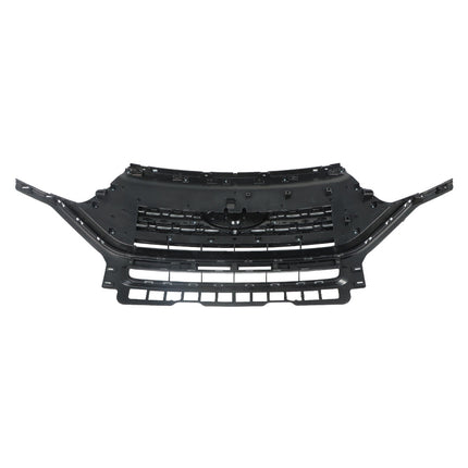 Findmall Matte Black Mesh Front Upper Radiator Grille with Chrome Finish Replacement for Explorer 2020-2022