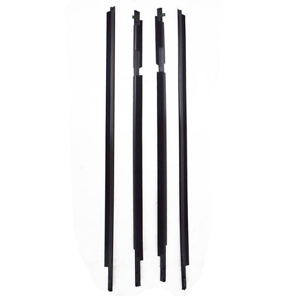 Findmall Outer Window Weatherstrip Kit for 2003-2009 Lexus GX470 & Toyota Prado, 4-Piece