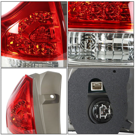 Findmall Outer Tail Light Assembly for 2011-2014 Toyota Sienna, Left or Right Side, Excludes SE