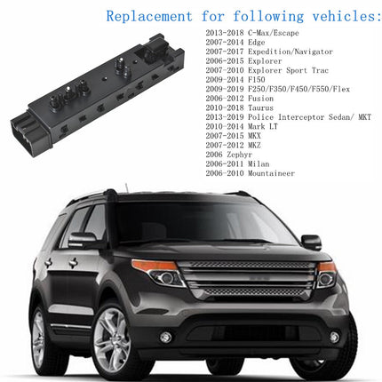 Findmall Driver Side Adjustment Seat Switch Replacement for 2006-2015 Explorer 09-14 F150 9L3T-14B709-FAW