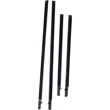 Findmall Chrome Window Weatherstrip Kit for Acura TSX Sedan, 4-Piece